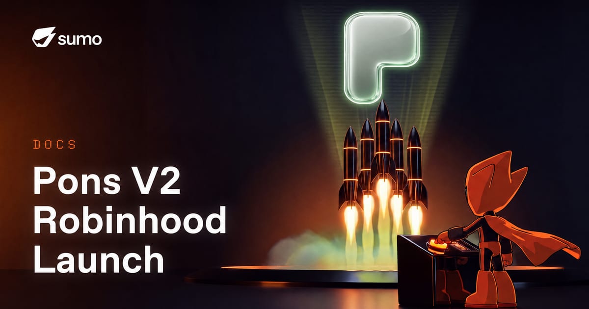 Pons V2 Robinhood Launch
