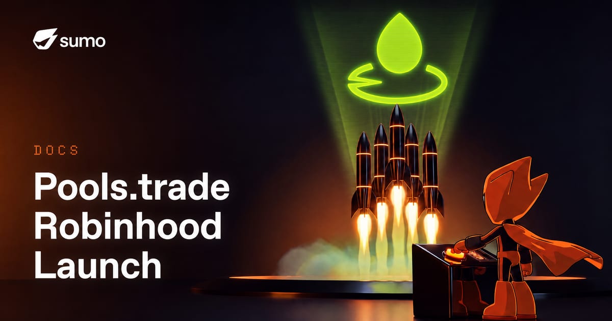 Pools.trade Robinhood Launch